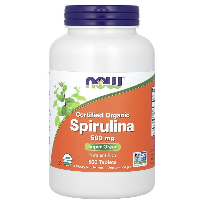 認定オーガニックスピルリナ 500mg 500粒