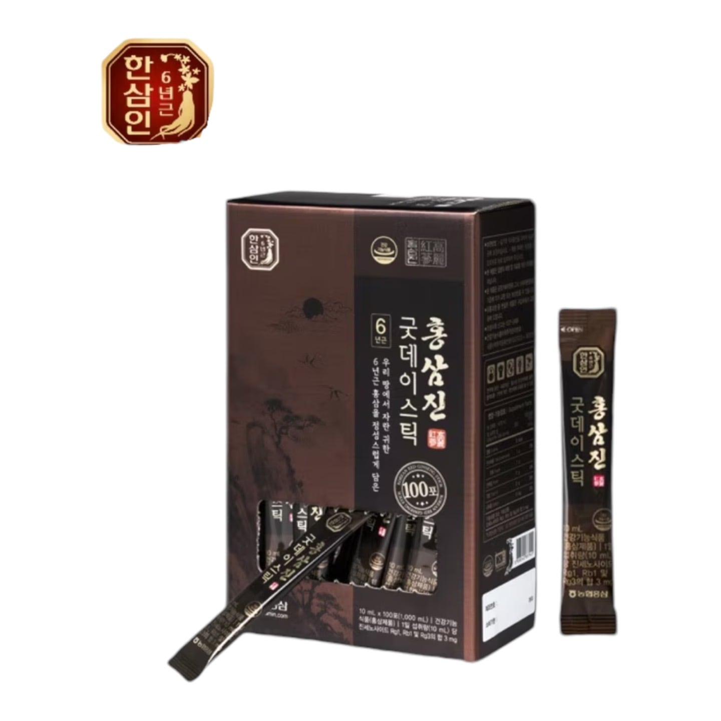 グッデイスティック 10ML*100包 (6年根紅参)