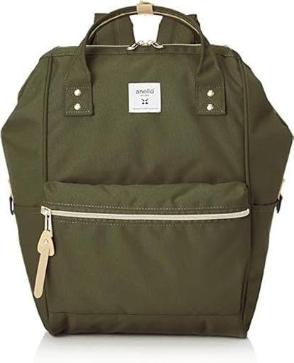 口金 リュック (R)/A4 口金/撥水/多収納/PC収納 CROSS BOTTLE ATB0193Z オリーブ