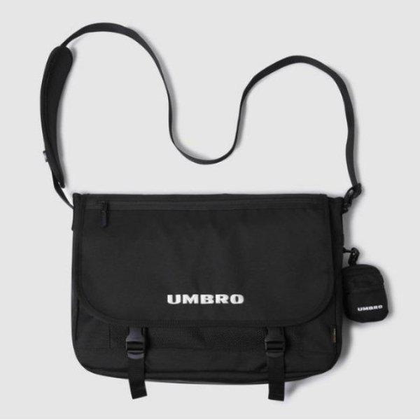 クロスバッグKQF UQ123CBG10-BLK ビッグメッセンジャーバッグ / BLACK