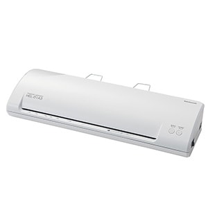 ナカバヤシ ラミネータ2本ローラー A3タイプ(ホワイト) HEL01A3W