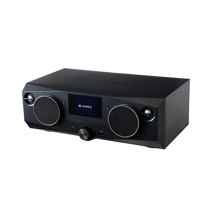 CD/FM ワイヤレススピーカーシステム AUREX オーレックス AX-XSS100-K