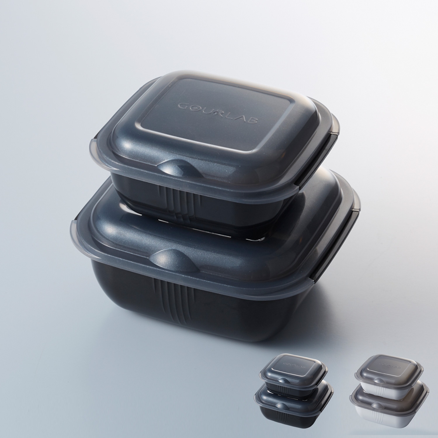 電子レンジ 料理器 マルチ 6点セット 保存容器 スチーマー 食洗機対応 グルラボプラス アドバンス GLBADV