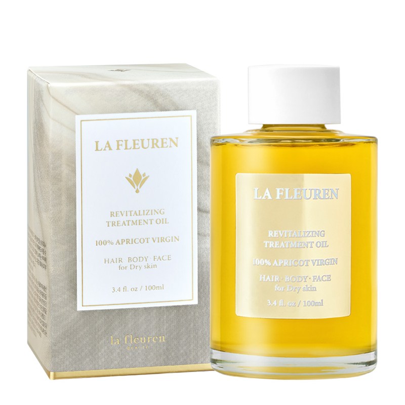 ラフレアン トリートメント ヘアアンドボディオイル 100ml モロッカン アプリコット100% マ