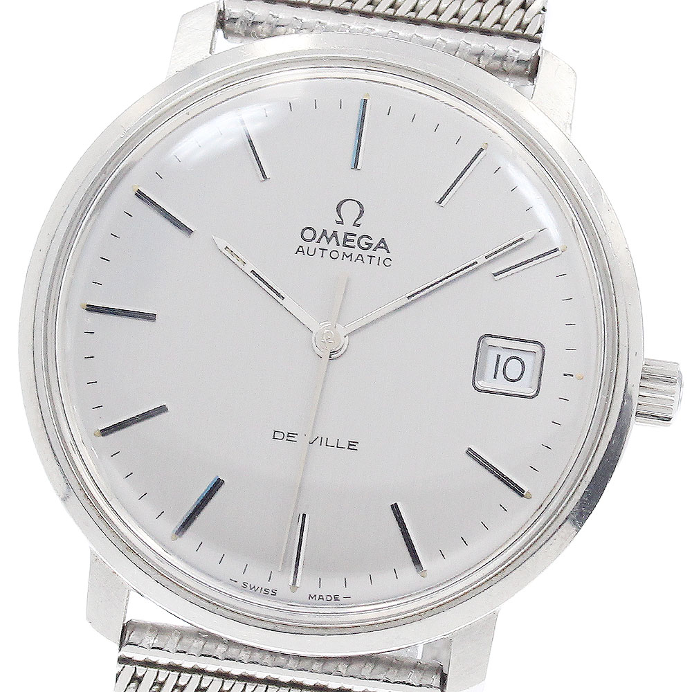 オメガ OMEGA デビル デイト 裏彫りあり 自動巻き メンズ _950463【中古】