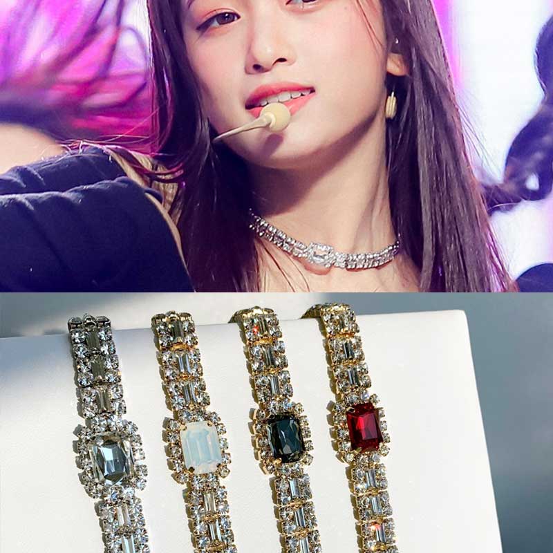 【正規品】 IVE 着用. キュービックチョカーネックレス