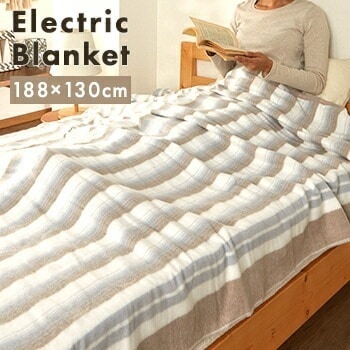 【国産】電気毛布 電気掛敷毛布 NA-013K 188x130cm【 電気毛布 日本製 国産 毛布 ホットブランケット かけ毛布 しき毛布 ひざ掛け 】458221 4,709円