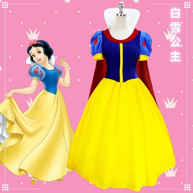 コスプレ白雪姫白雪姫ドレスステージ衣装ハロウィンガールズパフォーマンス衣装期間限定30%