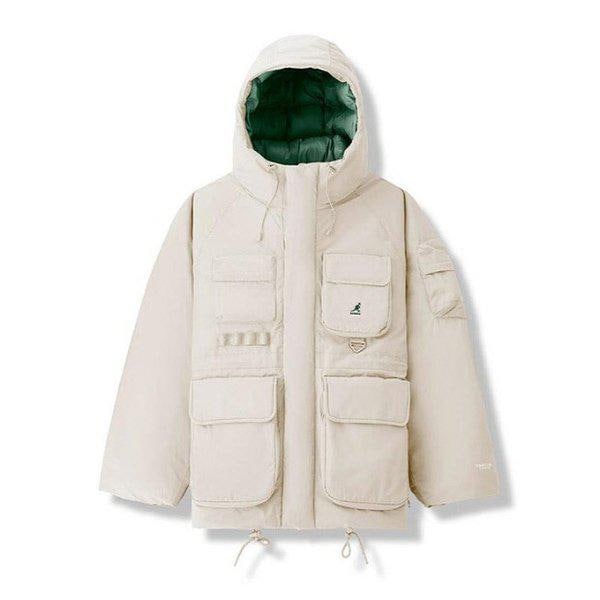 パディング CQK KQFC-OT95790IV レトロコア 60/40 マウンテンパーカー 9579 アイボリー