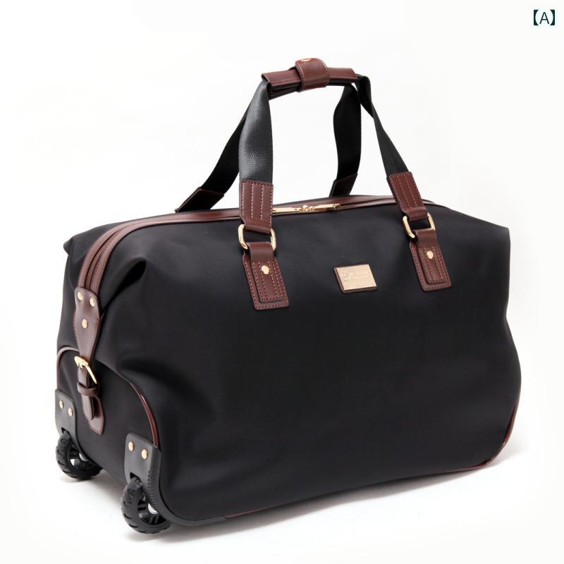 バッグ　ハンドバッグ　トラベル 折りたたみ トロリー バッグ ポータブル 旅行 搭乗 可能 メンズ レディース 軽量大容量 荷物 ビジネス