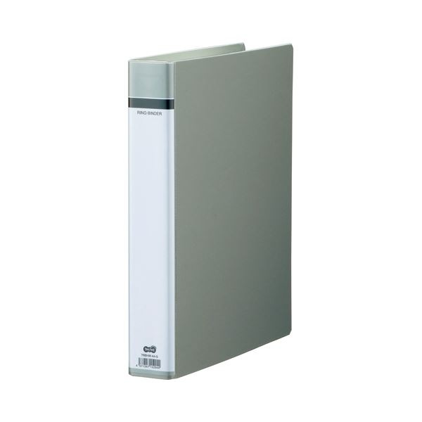 （まとめ） TANOSEE 30穴バインダー（貼り表紙） A4タテ 130枚収容 背幅51mm 青 1セット（10冊） 〔×2セット〕 たのめーるTANOSEE 30穴バインダー(貼り表紙) A4タテ 100枚