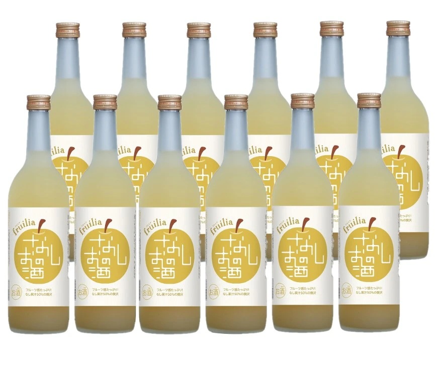 國盛 果実のお酒 フルリア なしのお酒 720ml2ケース/12本【北海道沖縄県東北四国九州地方は必ず送料がかかります】
