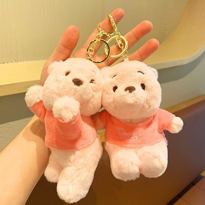 ネ*コ様 くまのプーさん 気球 ぬいぐるみ キーホルダー Qoo10] くまのプーさんキーホルダーぬいぐるみ人形