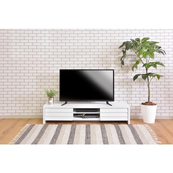テレビ台 50型 65型対応 ロータイプ おしゃれ 幅150 収納 引き出し 棚 北欧 テレビボード TV台 ブラウン 白 ホワイト 新生活 ID012
