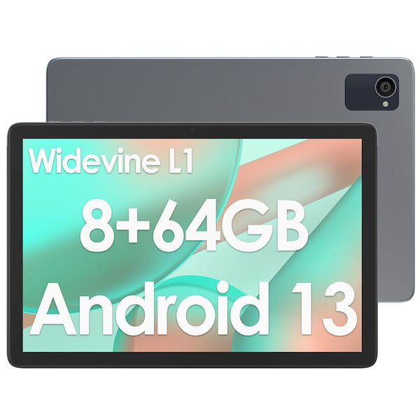 【Android 13、6000mAhタブレット 10インチ wi-fiモデル