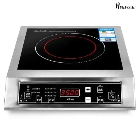 高出力電磁調理器市販のステンレス鋼家庭用揚げ物誘導3500w - 6