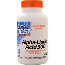 DOCTOR S BEST社　ベスト アルファ-リポ酸 (300mg) 180ベジカプセル