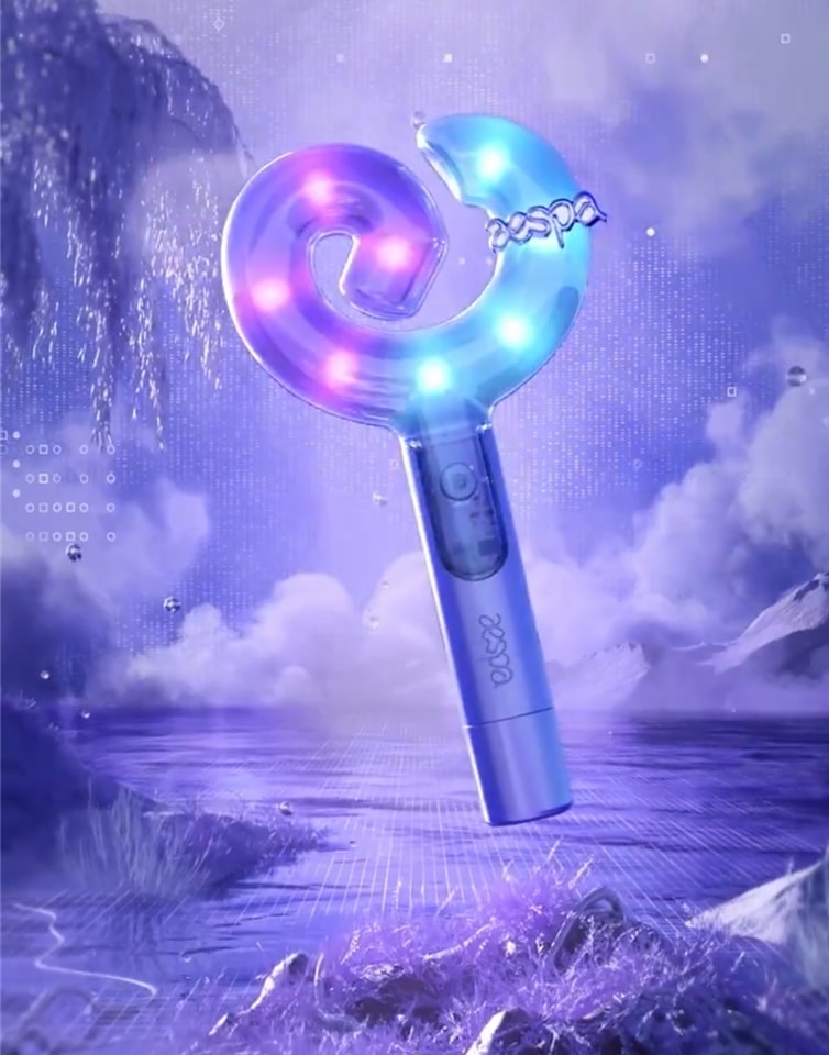 [3日以内に発送] [公式] aespa ペンライト Ver.2 (Official Light Stick)