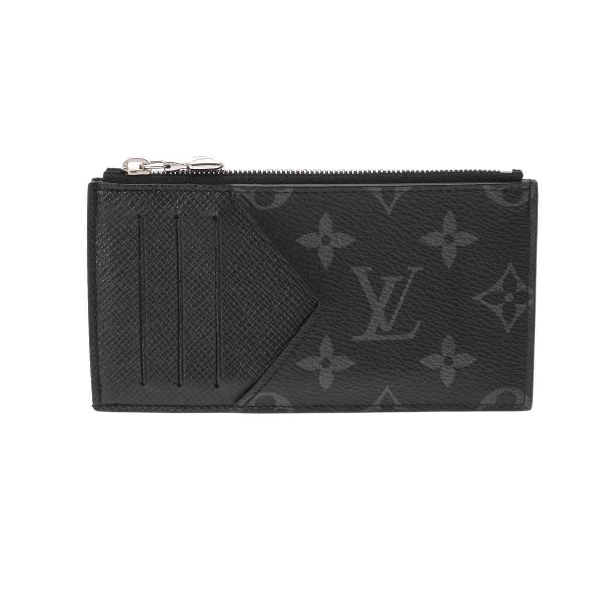 タイガラマ エクリプス コインカードホルダー ノワール M30271 メンズ モノグラムキャンバス コインケース ABランク 中古 銀蔵