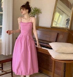 レディース ワンピース セットアップ オールインワン つなぎ ロング ノースリーブ スクエアネック 襟なし 背中開き リボン バックリボン かわいい 大人可愛い シンプル 上品 おしゃれ レトロ こな