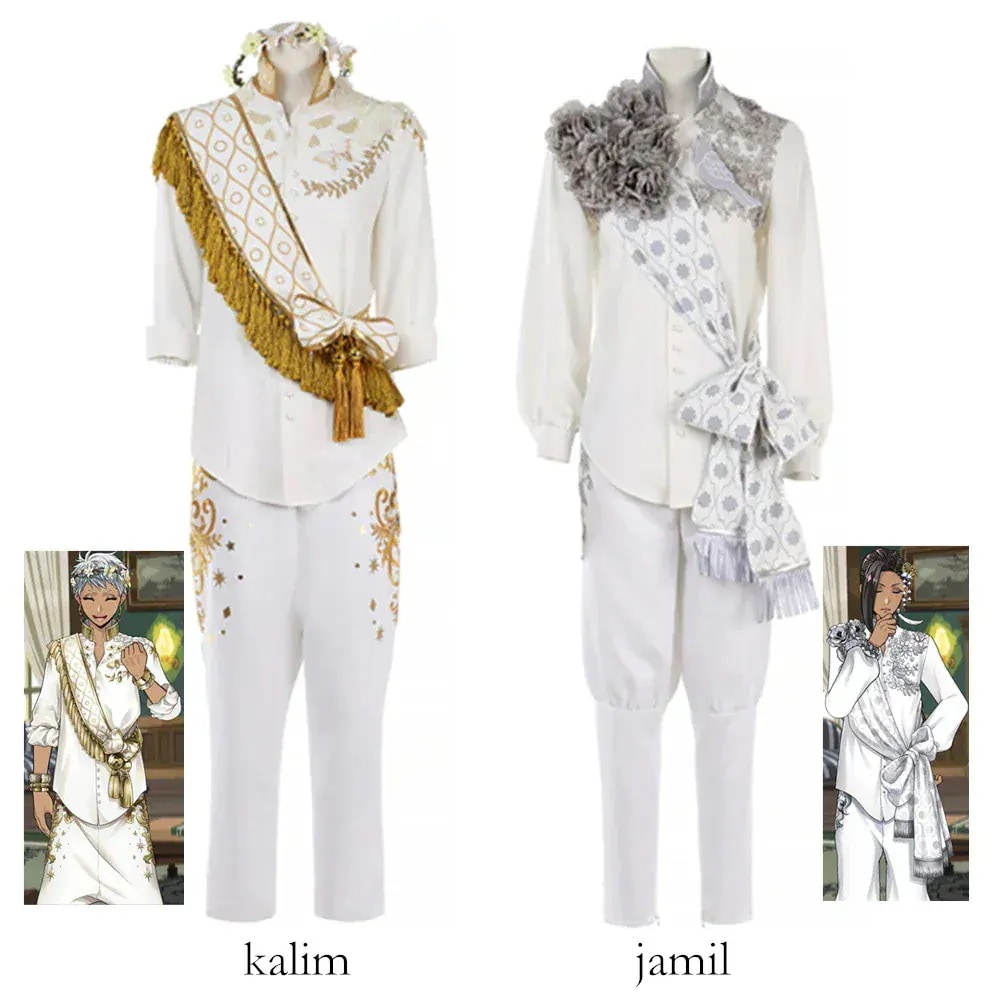 ツイステッドワンダーランド ツイステ Scarabia寮 jamil ジャミルバイパー Kalim カリムアルアジーム コスプレ衣装 コスチューム 学園祭 イベント 仮装 変装期間限定30％ 11,016円