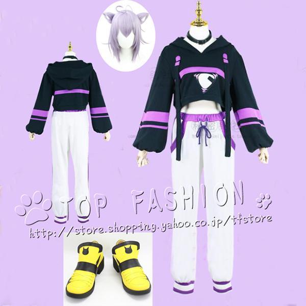 バーチャルYouTuber VTuber 猫又おかゆ コスプレ衣装 コスチューム 変身 仮装 ステージ服 舞台 ハロウィン クリスマス 仮装 変装