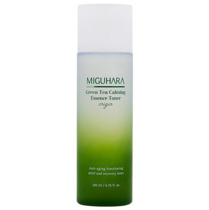 グリーンティー カーミング エッセンス トナー オリジン 200ml (鎮静/弾力/保湿/栄養供給/活力/光彩/しわ防止)