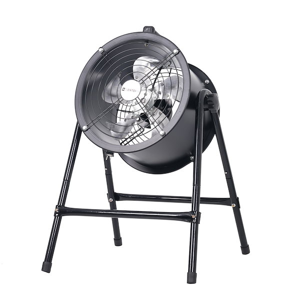 【12インチ】送風機 排気シャフトホース付き 風量3000m/h 羽根径 300mm ダクトファン 業務用 小型 強力 工場扇 工業扇 工業用扇風機 業務用扇風機 換気 風通し 工業扇風機 工場用6