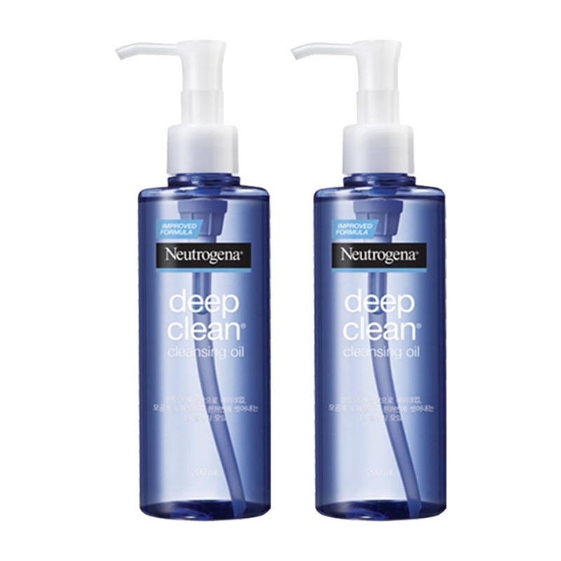 [1+1] [K-beauty] [韓国の人気化粧品] ディープ クリーン クレンジングオイル 200ml 2個/シワ防止/活力/栄養供給/保湿/弾力/鎮静/ブラックヘッドケア/