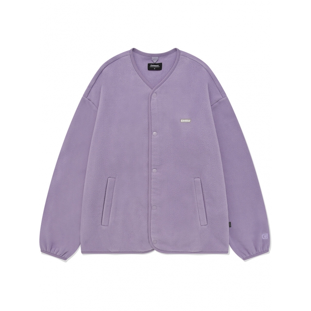 COVERNATフリースカラリスジャケットラベンダー