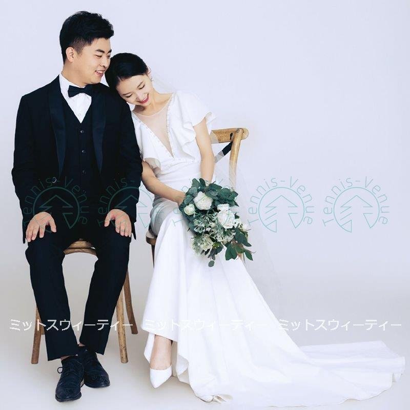 ウェディングドレス マーメイドラインドレス ウエディングドレス 二次会 花嫁 パーティードレス 披露