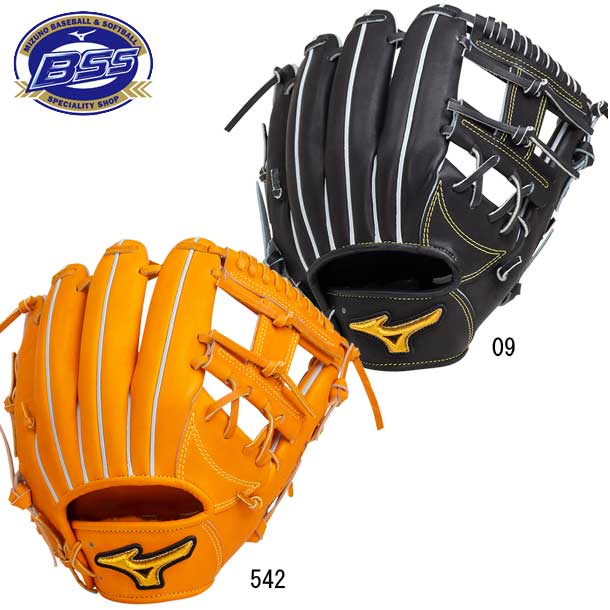 硬式用 ミズノプロ CRAFTED Edition 内野MM型 グラブ袋付 BSS限定 硬式用グラブ 21AW(1AJGH25023)