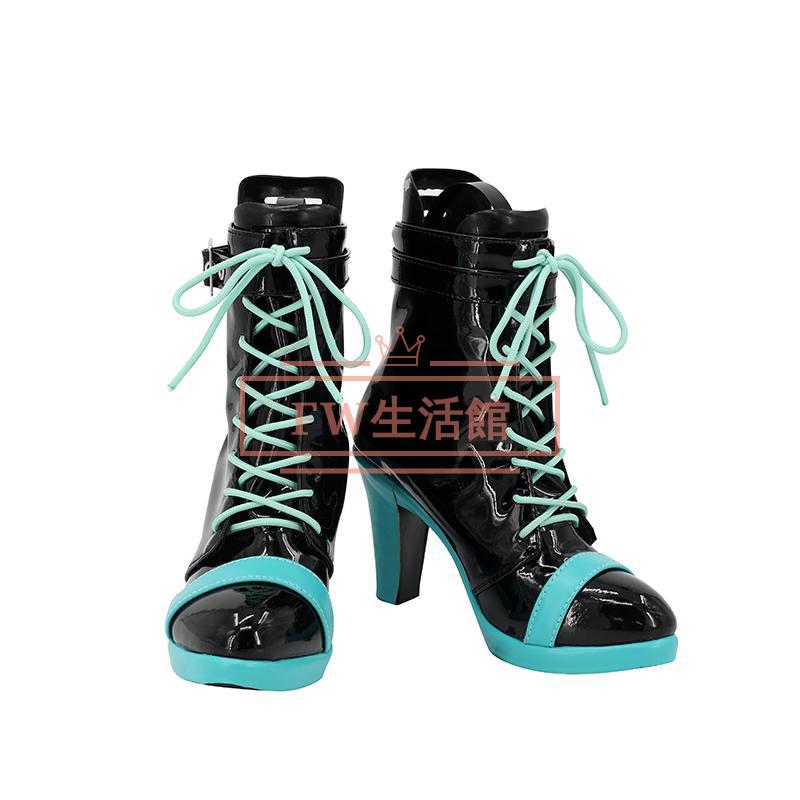 初音ミク コスプレ 靴 ブーツ 道具小物 靴 仮装 変装 コスチューム 撮影 祭り