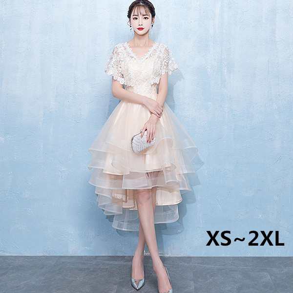 パーティードレス レディース フィッシュテール 結婚式ワンピース ピアノ 発表会 ドレス レディース 20代 30代 40代 フォーマルドレス レディース XS 結婚式 二次会 ２次会