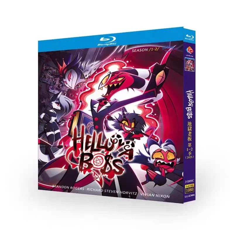 「ヘルヴァ・ボス」Blu-ray 全話収録日本語吹き替え日本語字幕 BOX