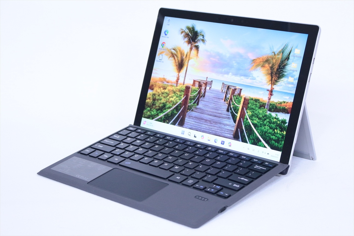 即配 バッテリー良 2021年薄軽量16Gモデル Surface Pro7+ i5-1135G7 16G 256G 12.3タッチ WiFi6 Office リカバリ キーボード追加可 BBA評価