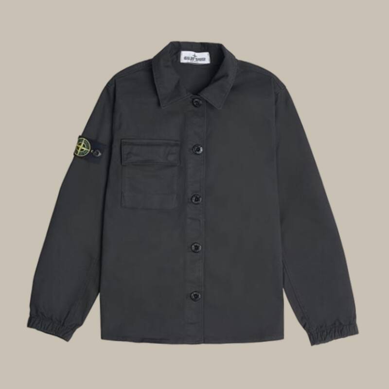 [ラベッルッソ] ボーイズ ワッペンロゴ オーバーシャツ 781610511 V0065 (10-12歳) (大人用としても着用可能)