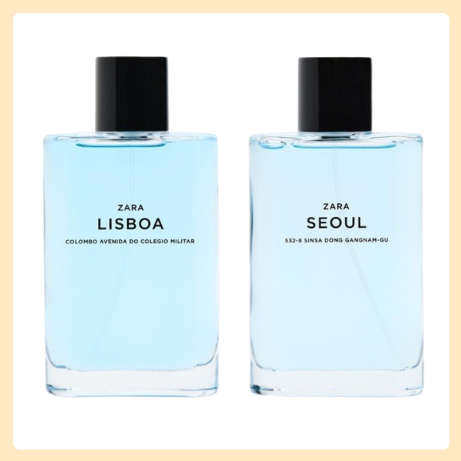 ZARA ザラ メンズ 香水 SEOUL+LISBOA オードトワレ2 X90ML [EDT]
