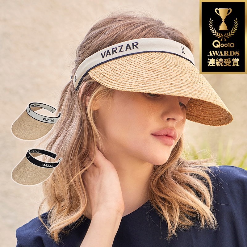 Organic band raffia sun visor オーガニックバンド ラフィア サンバイザー(2color)