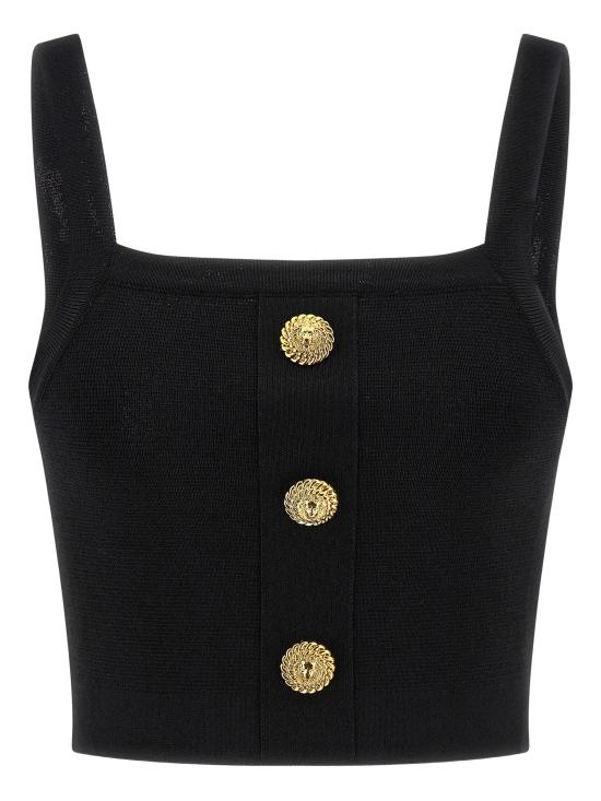 BALMAIN Women Blouses GF1AA415KJ43 0PA Black