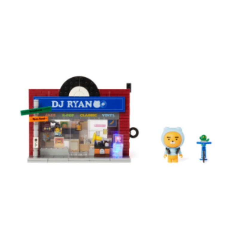 ブリックフィギュアレコードショップ ライアン