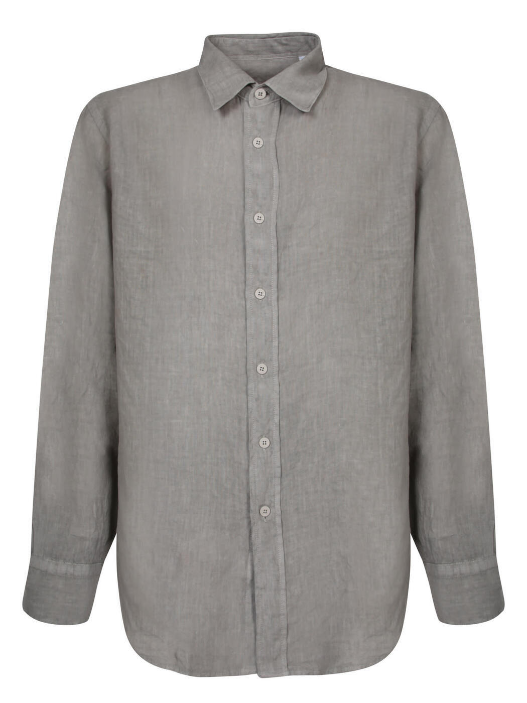 ANDREA CORFU GREEN GREY グレー 春夏2025 シャツ メンズ ia