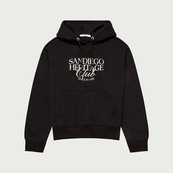 【】女性バックブラシロゴビッググラフィックパーカー_100(10540-131-853-12)