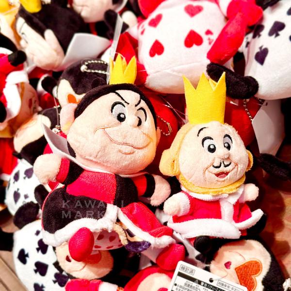 ハートの女王＆王　ぬいぐるみチャーム　2つセット　不思議の国のアリス　東京ディズニーリゾート　キャラクター　限定　グッズ　プレゼント　TDL TDS