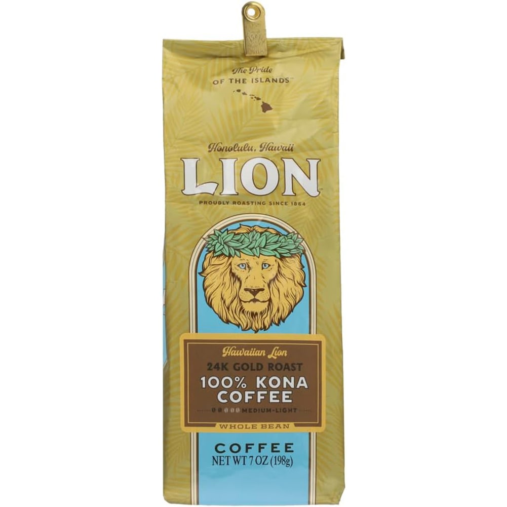 ライオンコーヒー コナ100%24キャラット(豆) 198g