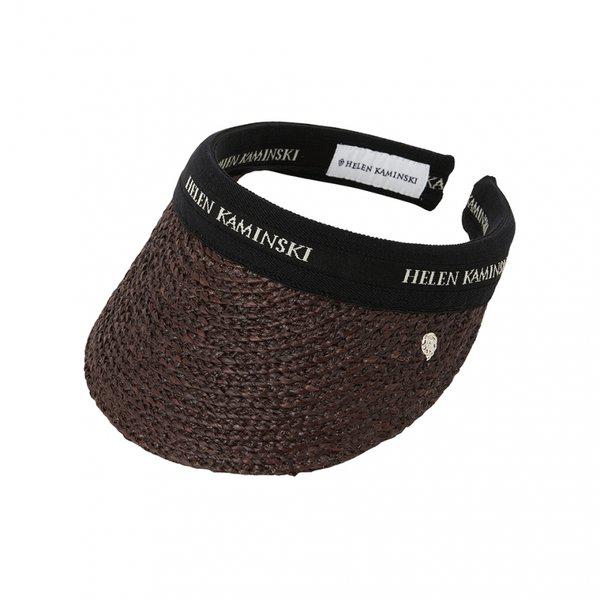 ビアンカ 8 女性用バイザー HAT52204 CHOCOLATE BLACK LOGO