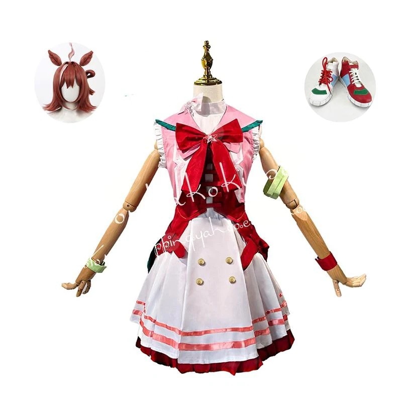 [2026新品] G ウマ娘 プリティーダービー ラインクラフト Rhein Kraft 勝負服 コスプレ衣装 日常服 イベント コスチューム 変装活動 仮装 学園祭 撮影 祭り