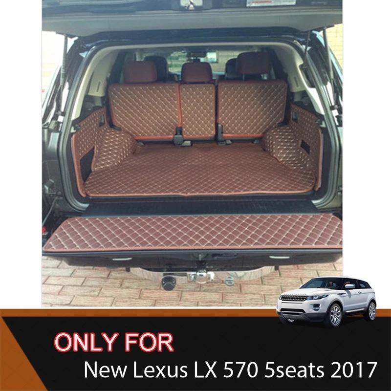 トップ品質! 特別なトランクマット新しいレクサスlx 570 5席2017防水ブーツカーペットライナーLX570のため2016-2013 42,393円