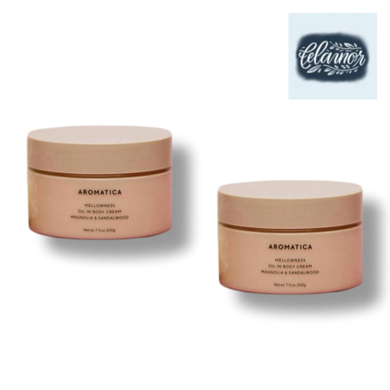 メロウニス オイルイン ボディクリーム マグノリア&サンダルウッド 200ml 2個