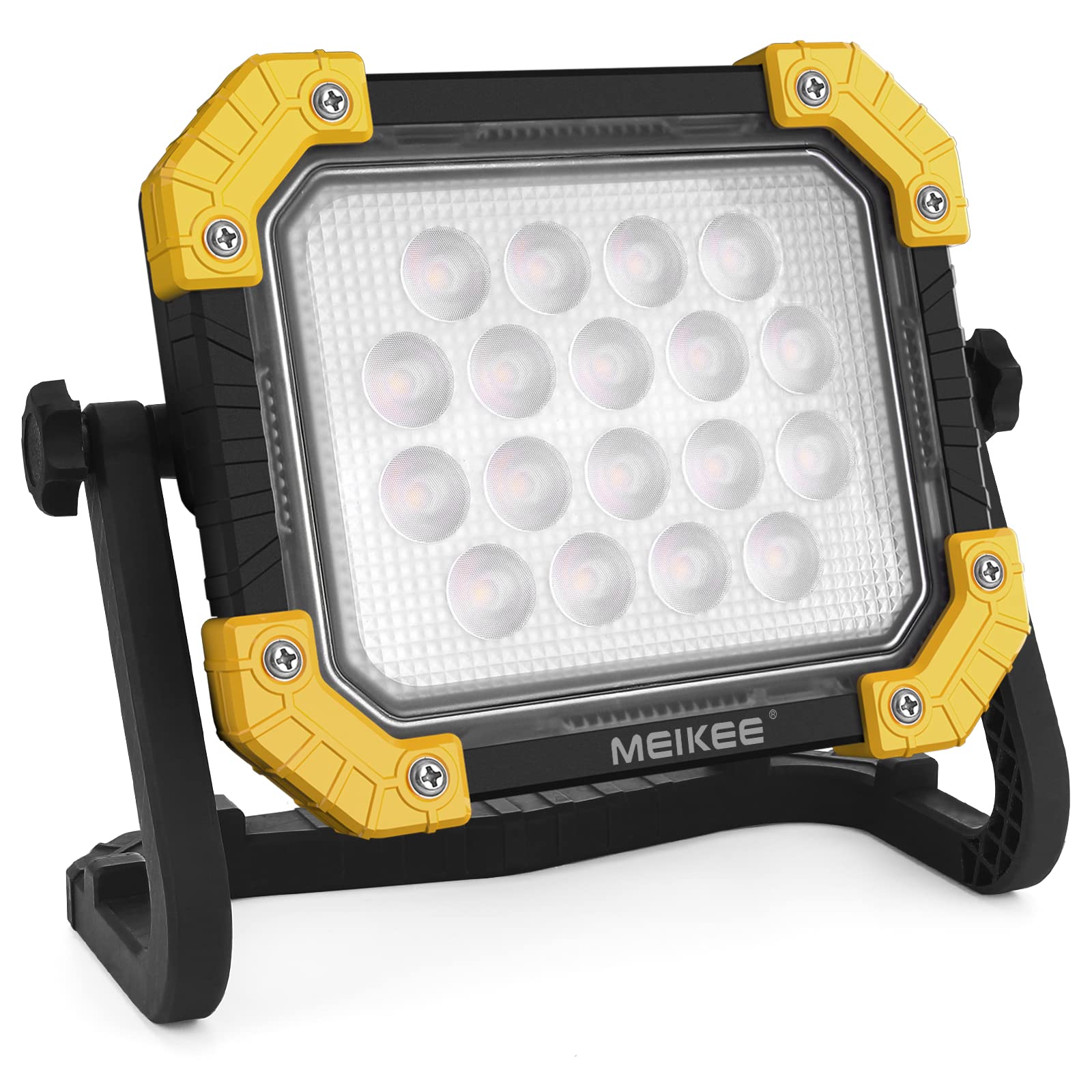 MEIKEE LED 作業灯 ランタン 投光器 200w相当 6000LM 充電式 懐中電灯 アウトドア キャンプ 登山 夜釣り 防災 停電 緊急 地震対策 停電対応 夜間工事 車の修理 非常用 PS
